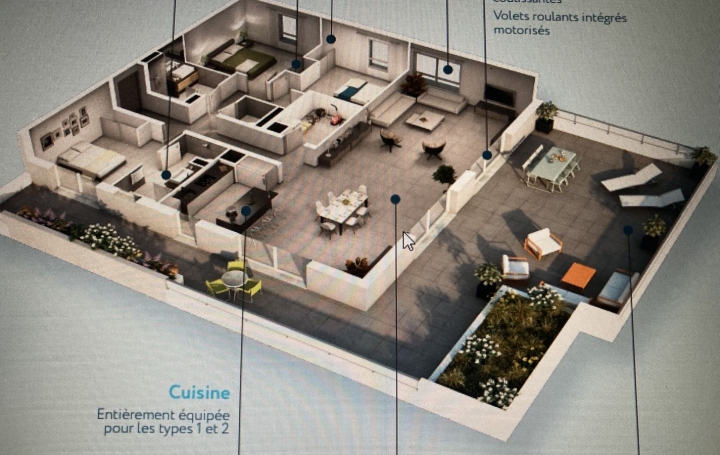 2 Pièces BEZIERS (34500)  37 m2 144 000 € 