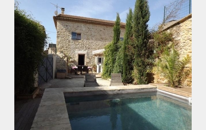 Réseau Immo-diffusion : Maison de village  SAINT-PONS-LA-CALM  112 m2 299 000 € 