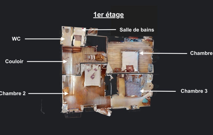 Maison LABASTIDE-ROUAIROUX (81270)  135 m2 75 000 € 