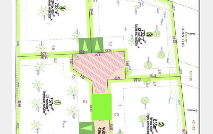 Terrain SAINT-FLORENT-SUR-AUZONNET (30960)   57 000 € 