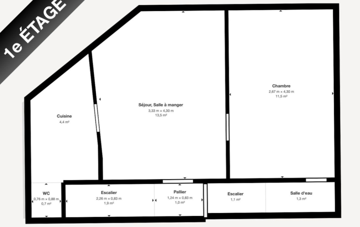 Maison FRONTIGNAN (34110)  70 m2 187 000 € 