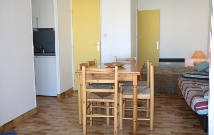 2 Pièces LE CAP-D'AGDE (34300)  25 m2 322 € 