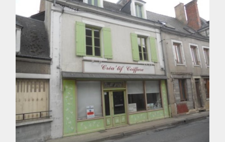 Réseau Immo-diffusion : Maison de ville  LIGNIERES  74 m2 89 500 € 