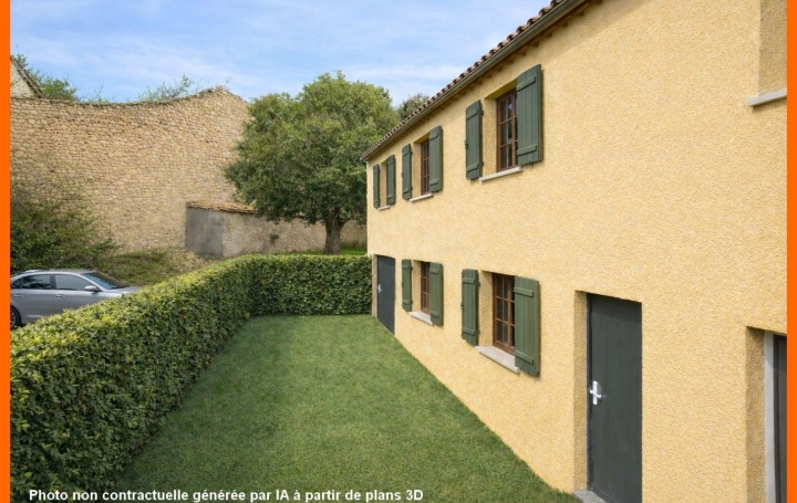 Maison / Villa MONTLUEL (01120) 109 m<sup>2</sup> 298 000 € 