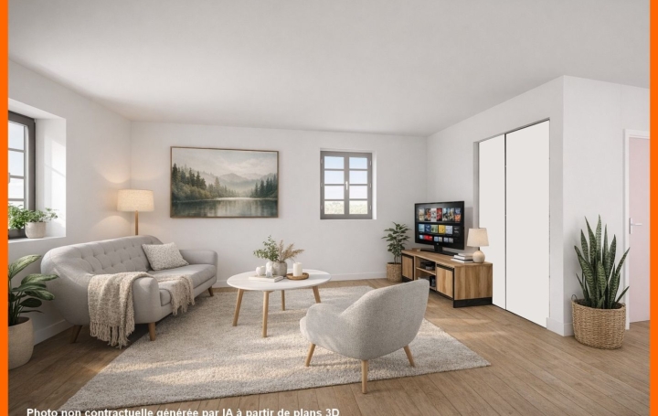 Appartement MONTLUEL (01120) 60 m<sup>2</sup> 185 000 € 