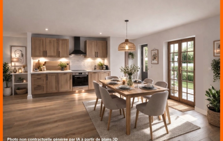 4 Pièces MONTLUEL (01120)  85 m2 260 000 € 