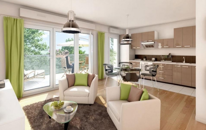 Réseau Immo-diffusion : Appartement P3  FEYZIN  69 m2 295 000 € 