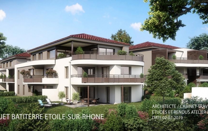 Réseau Immo-diffusion : Appartement P4  ETOILE-SUR-RHONE  82 m2 256 000 € 
