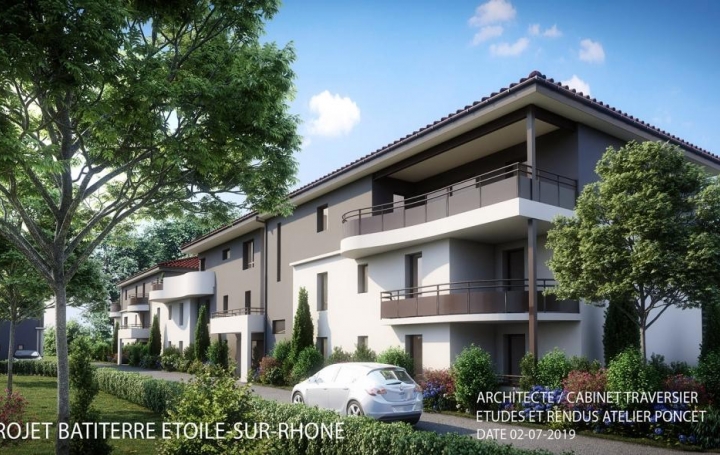 Réseau Immo-diffusion : Appartement P3  ETOILE-SUR-RHONE  63 m2 208 000 € 