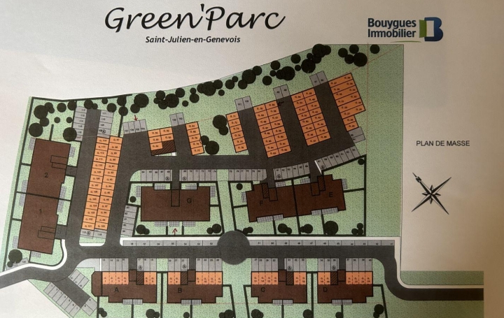 Réseau Immo-diffusion : Appartement P2  SAINT-JULIEN-EN-GENEVOIS  35 m2 166 564 € 