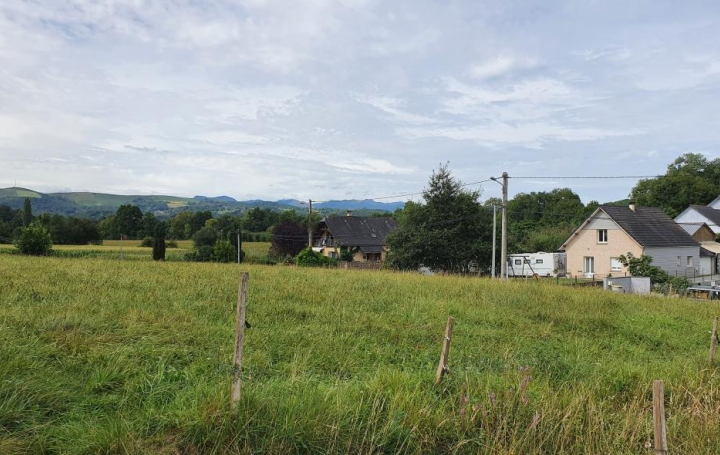 Réseau Immo-diffusion : Terrain  HIBARETTE  1 230 m2 68 300 € 