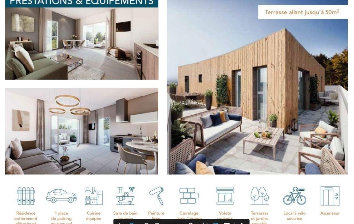 Programme NIMES (30000)  56 m2 205 000 € 