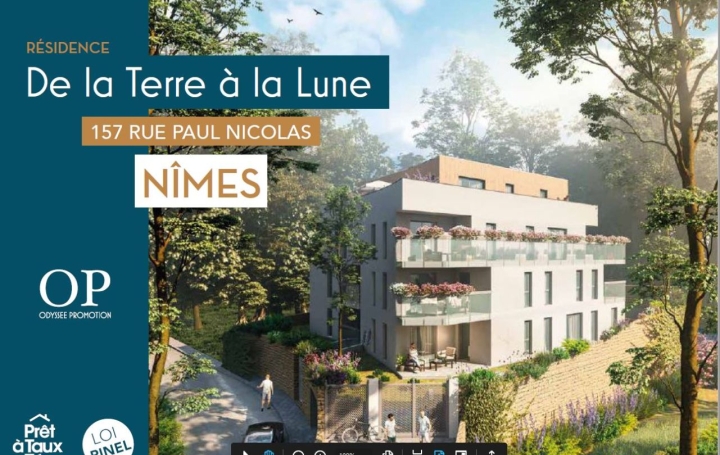 Appartement NIMES (30900) 74 m<sup>2</sup> 230 000 € 