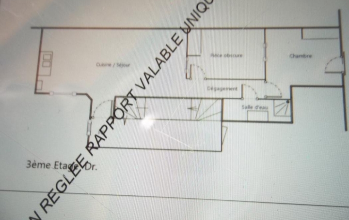3 Pièces SETE (34200)  44 m2 82 000 € 