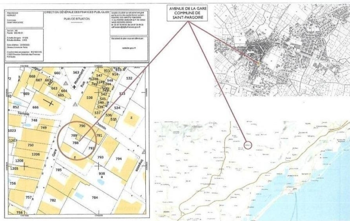 Terrain SAINT-PARGOIRE (34230)   95 000 € 