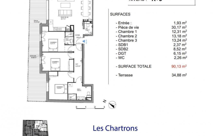 Réseau Immo-diffusion : Appartement P4  BORDEAUX  143 m2 639 000 € 
