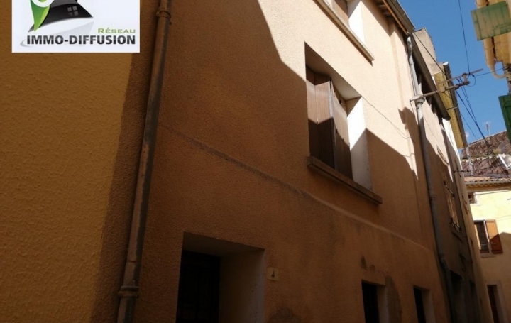 Réseau Immo-diffusion : Maison de village  MAGALAS  90 m2 75 000 € 