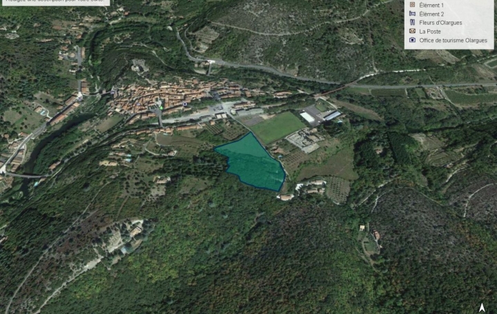 Terrain OLARGUES (34390)  36 m2 89 000 € 