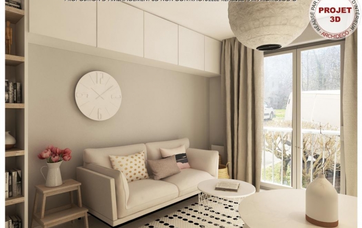Réseau Immo-diffusion : Appartement P2  AX-LES-THERMES  24 m2 42 200 € 