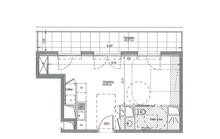 1 Pièce CASTELNAU-LE-LEZ (34170)  34 m2 792 € 