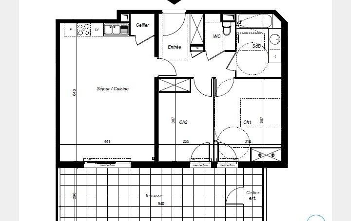 Réseau Immo-diffusion : Appartement P3  SAINT-AUNES  67 m2 310 000 € 