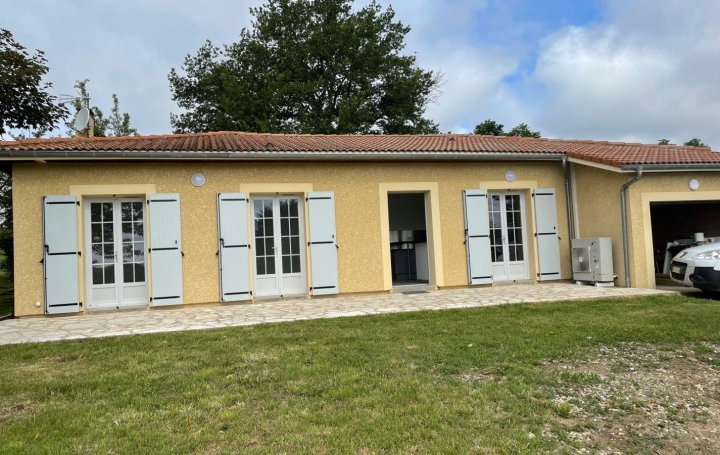 Réseau Immo-diffusion : Maison  LA ROMIEU  87 m2 850 € 