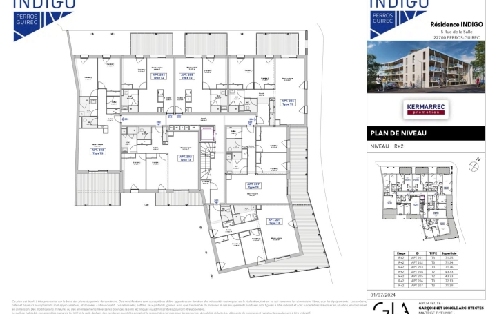 4 Pièces PERROS-GUIREC (22700)  71 m2 394 000 € 