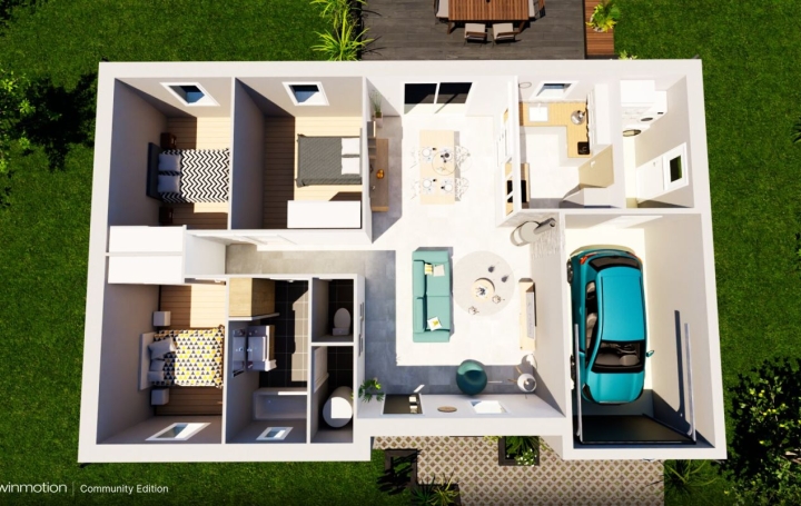 Maison FAYE-L'ABBESSE (79350)  84 m2 178 000 € 