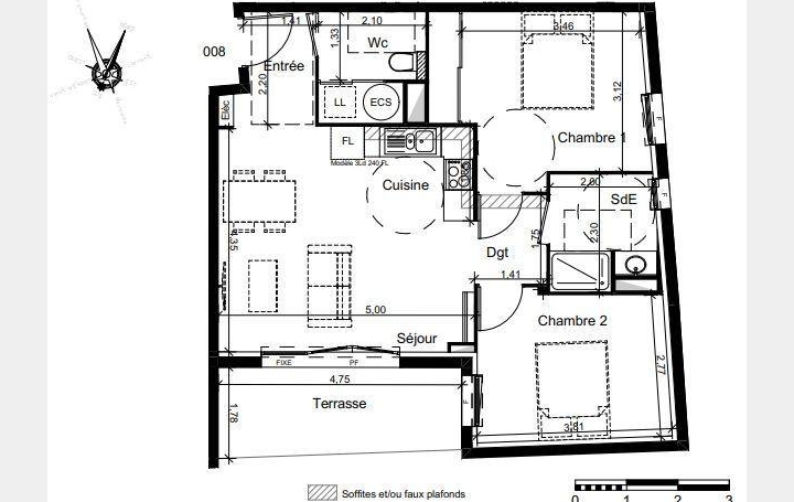 Appartement P3   ARGELES-SUR-MER  60 m2 261 000 € 