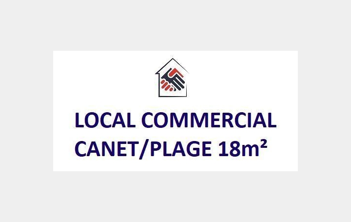 Réseau Immo-diffusion : Local commercial  CANET-EN-ROUSSILLON  18 m2 44 000 € 