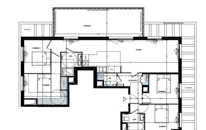 Réseau Immo-diffusion : Appartement P4  CASTELNAU-LE-LEZ  96 m2 480 000 € 