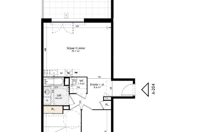 Appartement MONTPELLIER (34000) 63 m<sup>2</sup> 287 605 € 