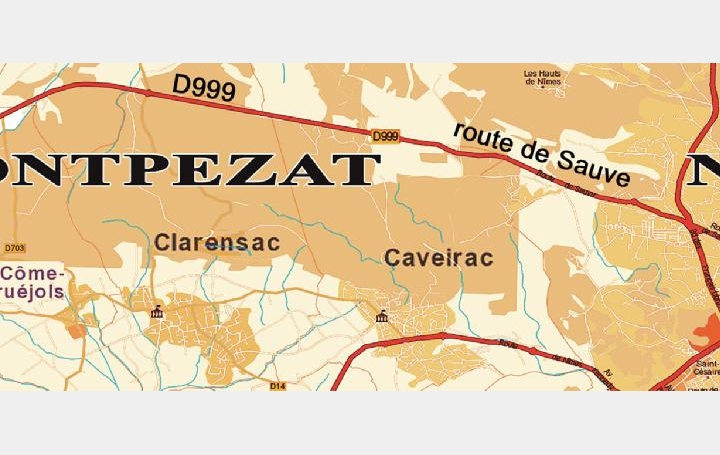 Terrain MONTPEZAT (30730)  386 m2 139 900 € 