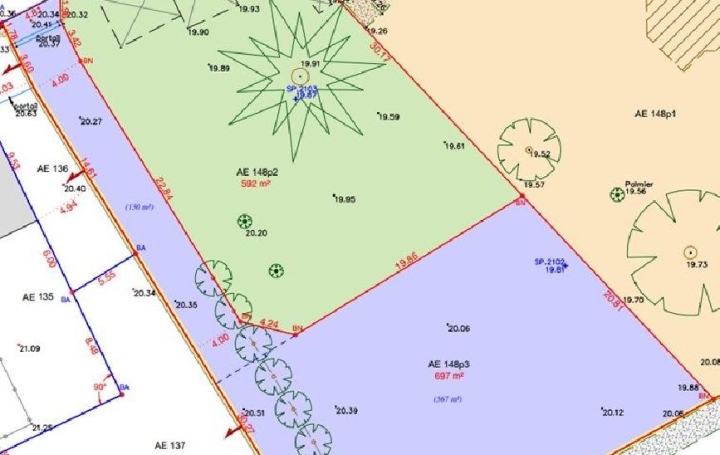 Terrain SAINTE-FOY (85150)  697 m2 89 900 € 