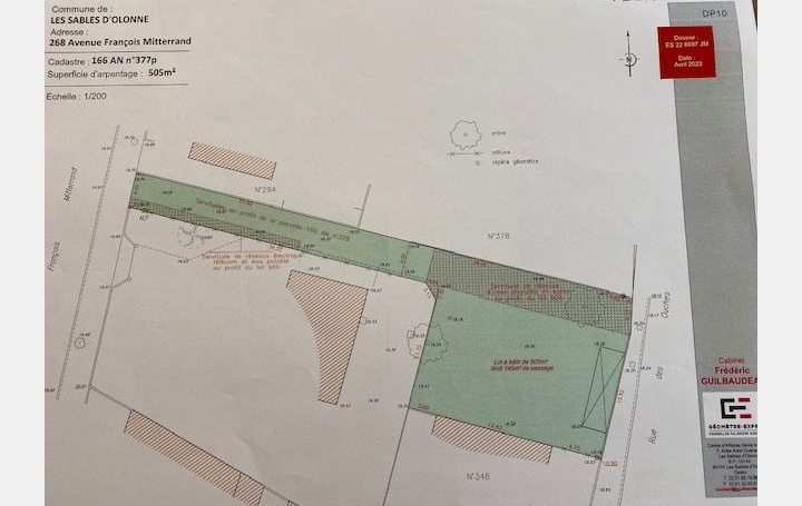 Terrain LES SABLES-D'OLONNE (85340)  360 m2 154 900 € 