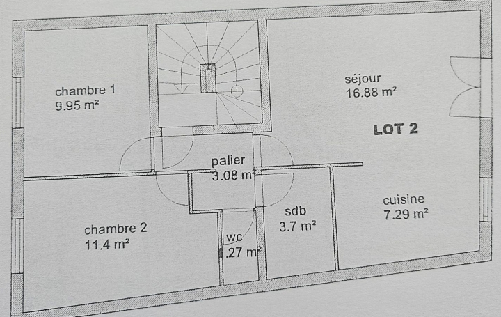 4 Pièces LES SABLES-D'OLONNE (85100)  64 m2 210 900 € 