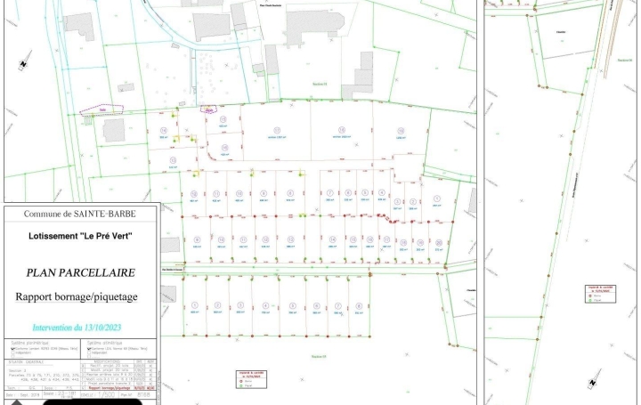 Terrain SAINTE-BARBE (57640)   478 000 € 