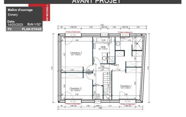 Terrain ENNERY (57365)  185 m2 79 000 € 