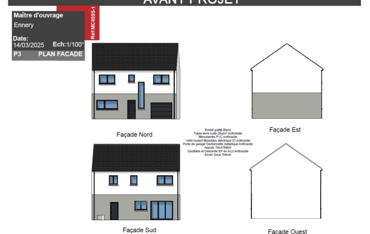 Terrain ENNERY (57365)  185 m2 79 000 € 