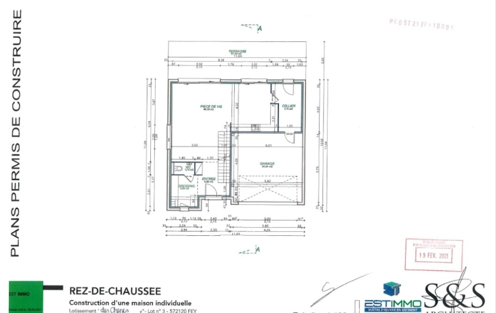 Maison FEY (57420)  149 m2 420 000 € 