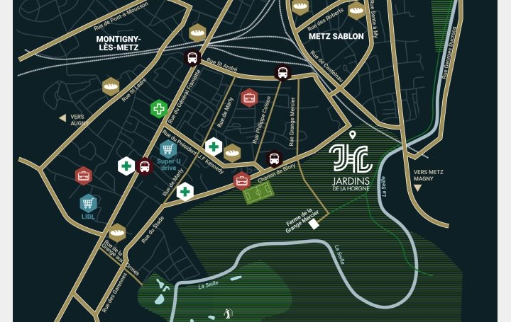 Terrain MONTIGNY-LES-METZ (57950)   174 696 € 