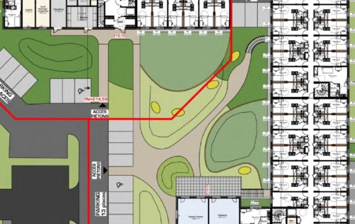 Studio METZ (57070)  18 m2 88 883 € 