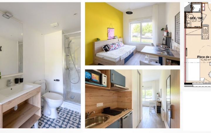 Studio METZ (57070)  18 m2 88 883 € 