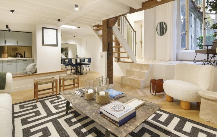 Réseau Immo-diffusion : Appartement P2  PARIS 6ème 69 m2 1 325 000 € 