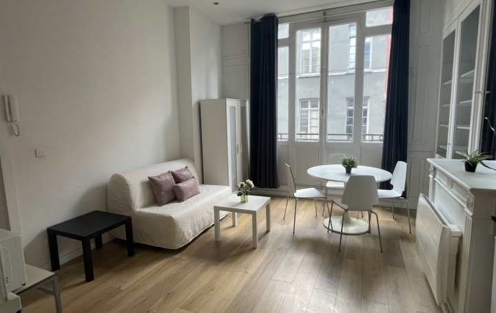 Studio ROUBAIX (59100)  24 m2 590 € 