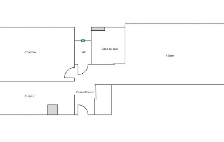 2 Pièces NICE (06000)  53 m2 232 000 € 