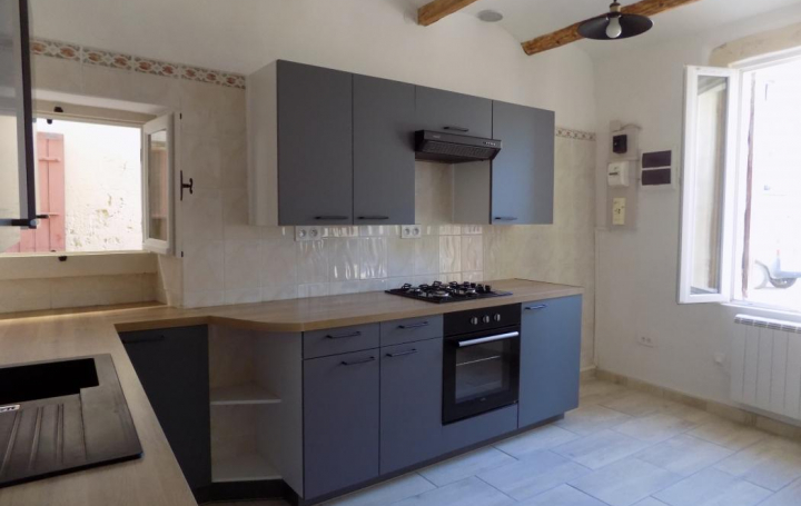 Réseau Immo-diffusion : Maison de village  SAINT-ANDRE-DE-ROQUEPERTUIS  70 m2 550 € 