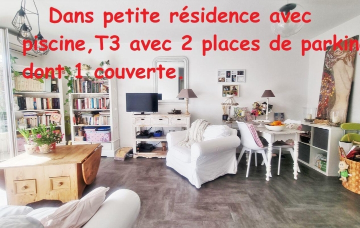 Réseau Immo-diffusion : Appartement P3  LAUNAGUET  54 m2 165 000 € 