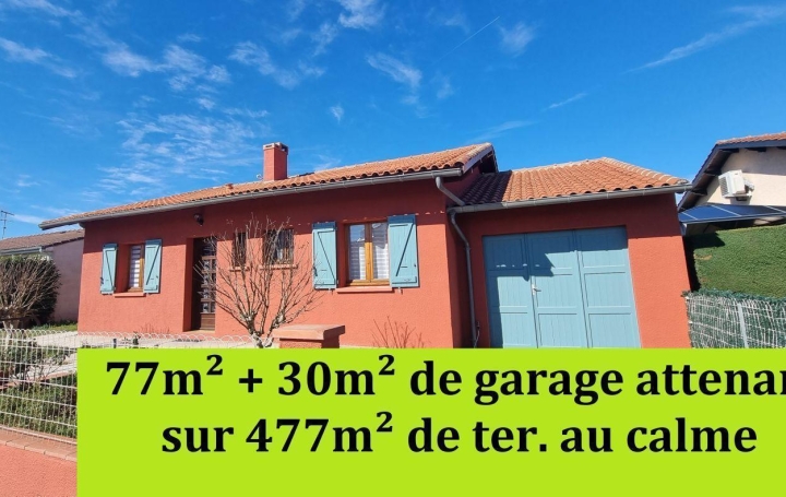 Réseau Immo-diffusion : Villa  SAINT-SULPICE-LA-POINTE  77 m2 230 000 € 