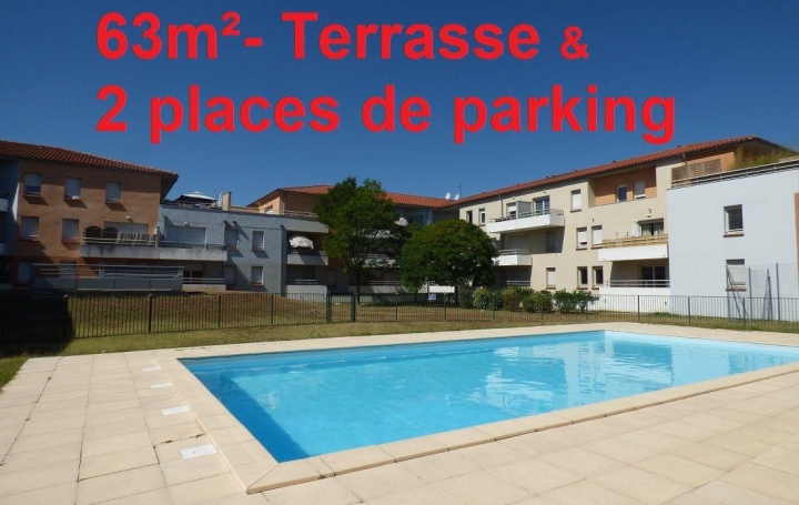 Réseau Immo-diffusion : Appartement P3  TOULOUSE  63 m2 165 500 € 